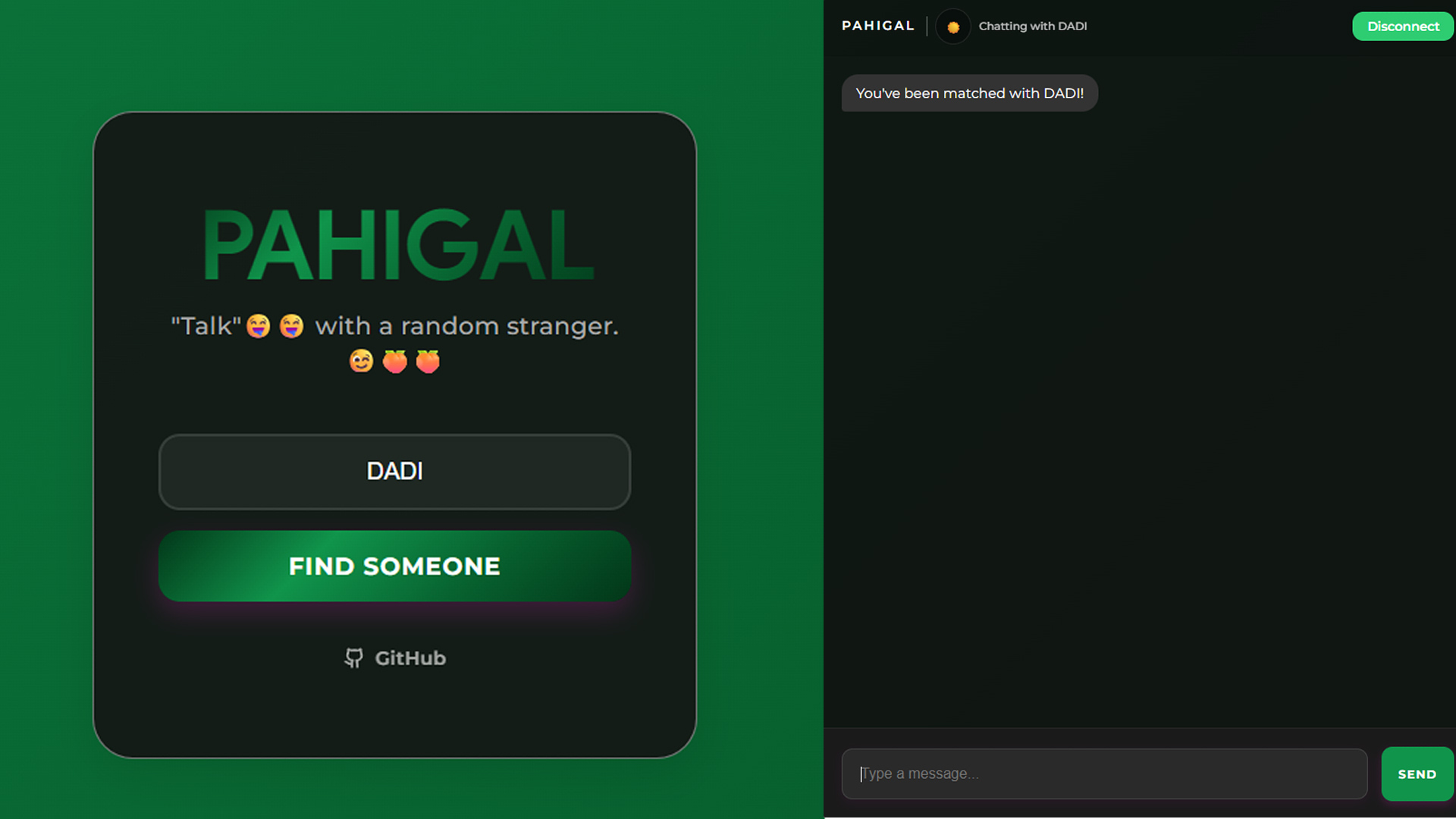 PAHIGAL Interface